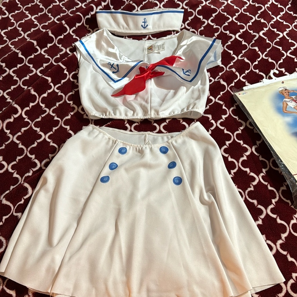 Anchors Away Costume "up to size 12"